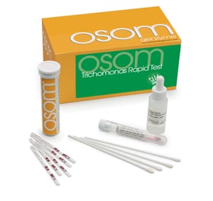 Rapid Test Kit OSOM® Infectious Disease Immunoassay Trichomonas Vaginalis Vaginal Secretion Sample 25 Tests (25/KT 6KT/CS) by Sekisui Diagnostics, LLC  ID 181